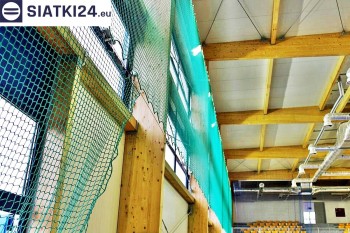 Siatki Wejherowo - Duża wytrzymałość siatek na hali sportowej dla terenów Wejherowa