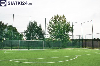 Siatki Wejherowo - Tu zabezpieczysz ogrodzenie boiska w siatki; siatki polipropylenowe na ogrodzenia boisk. dla terenów Wejherowa